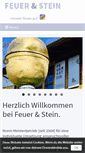 Mobile Screenshot of feuer-und-stein.com